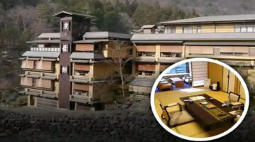 Ini hotel tertua di dunia yang berlokasi di Jepang yang hingga sekarang masih beroperasi.