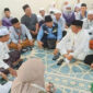 Bupati Lobar, Lalu Ahmad Zaini saat bersama para jemaah calon haji asal Lobar di Tanah Suci Makkah.