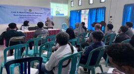Link and Match Bank Sampah Binaan di Mataram.
