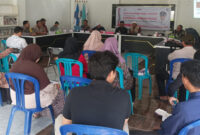 Suasana acara Musdessus pembentukan Kopdes Merah Putih, di Aula Kantor Kepala Desa Perampuan, Kamis (22/5/2025).