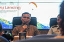 Kepala Dinas Kominfotik NTB, Yusron Hadi saat Bincang Kamisan bahas event PGAWC 2025, di Command Center NTB, Kantor Gubernur NTB, Kamis (15/5/2025).