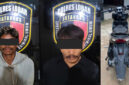 Tim gabungan dari Sat Reskrim Polres Lombok Barat dan Unit Reskrim Polsek Sekotong berhasil meringkus dua terduga pelaku pencurian kendaraan bermotor (curanmor) (foto kiri) dan barang bukti (foto kanan).