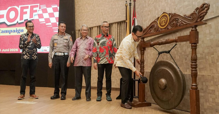 Suasana pembukaan ajang bergengsi Safety Riding Short Movie Contest (SMC) 2025.