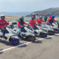 Asosiasi Honda Lombok (HALO) saat melakukan touring.