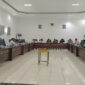 Suasana hearing yang digelar Gabungan LSM Lombok Barat di gedung DPRD Lombok Barat, Rabu (11/6/2025).