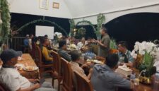 Sekretaris Deputi Promosi dan Kerjasama BGN RI, Kombes Pol Lalu Muhammad Iwan Mahardan, S.I.K., M.M., saat menyosialisasikan Program MBG, pada Selasa (5/6/2025).
