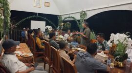 Sekretaris Deputi Promosi dan Kerjasama BGN RI, Kombes Pol Lalu Muhammad Iwan Mahardan, S.I.K., M.M., saat menyosialisasikan Program MBG, pada Selasa (5/6/2025).