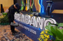 Terlihat anggota Satuan Brimob Polda NTB saat  mengecek lokasi pelaksanaan Munrenbang RPJMD 2025–2029 dan RKPD 2026, di Hotel Lombok Raya Mataram, Rabu (4/6/2025.