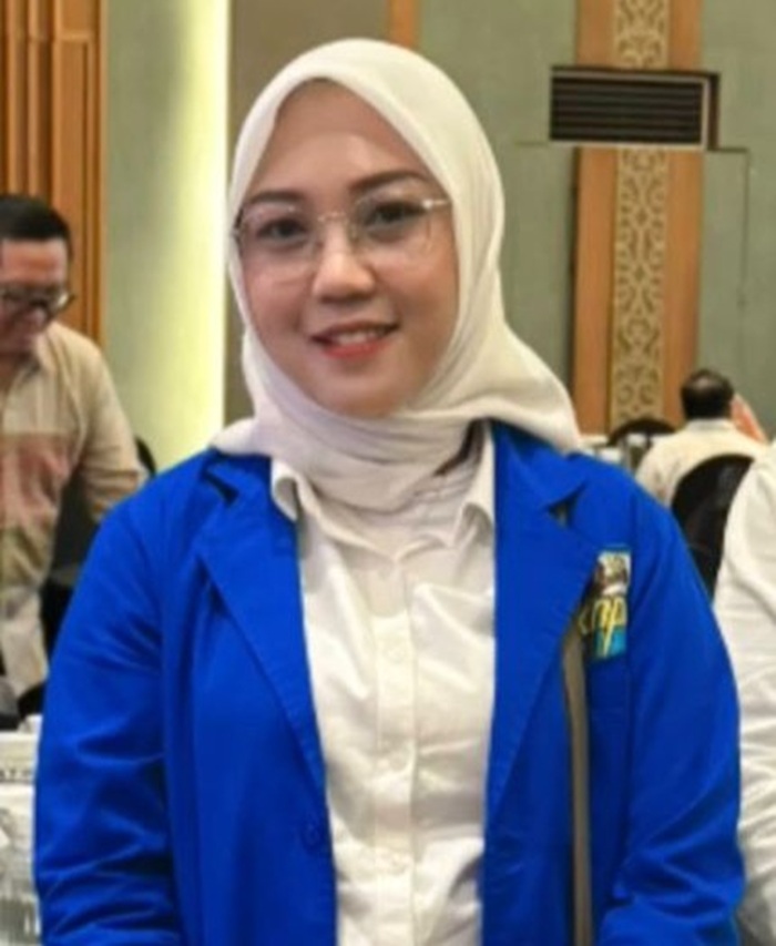 Ketua DPD II KNPI Lombok Barat, Nisa.