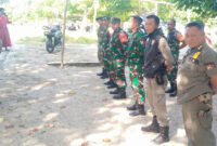 Ini personel yang diterjunkan untuk menjaga perdamaian di Teluk Ekas.