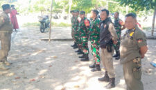 Ini personel yang diterjunkan untuk menjaga perdamaian di Teluk Ekas.