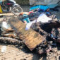Ini puing-puing sisa kebakaran.