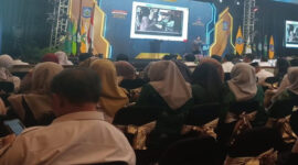 Suasana Musrenbang RPJMD 2025–2029 dan RKPD 2026 yang dibuka langsung oleh Mendagri, Tito Karnavian, di Hotel Lombok Raya Mataram, Rabu (4/6/2015). 