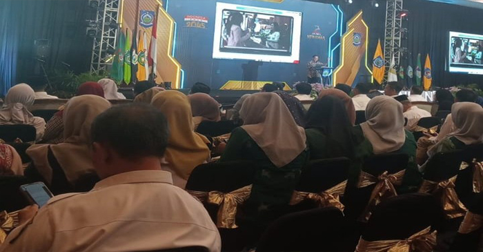 Suasana Musrenbang RPJMD 2025–2029 dan RKPD 2026 yang dibuka langsung oleh Mendagri, Tito Karnavian, di Hotel Lombok Raya Mataram, Rabu (4/6/2015). 