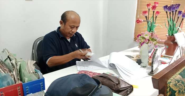 Kades Perampuan, HM Zubaidi.