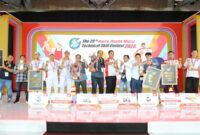 Suasana pemberian penghargaan di Ajang AHM Technical Skill Contest.