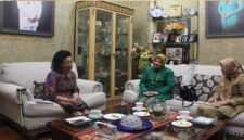 Wakil Ketua DPD RI, GKR Hemas dalam audiensi dengan Komut Mandira Baruga Yogyakarta, di Kraton Kilen, Senin (21/7/2025).