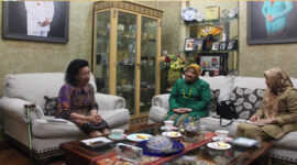 Wakil Ketua DPD RI, GKR Hemas dalam audiensi dengan Komut Mandira Baruga Yogyakarta, di Kraton Kilen, Senin (21/7/2025).