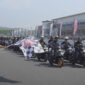 Suasana acara spesial bertajuk Honda Vario 160 yang digelar di Sirkuit Mandalika pada Juni yang bertepatan dengan event Mandalika Racing Series.