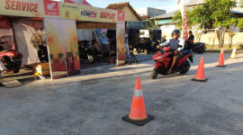 Honda New Vario 125 banyak dinikmati konsumen skutik di Lombok, NTB.