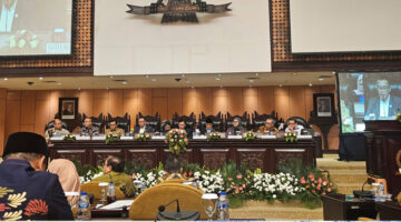 Suasana Diseminasi BULD DPD RI, di Gedung Nusantara V, Kompleks Parlemen Senayan, Jakarta.