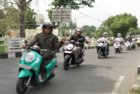 Komunitas pecinta Honda Scoopy untuk menggelar kegiatan rolling city bertajuk “Scoopy Velocreativity”.