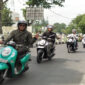 Komunitas pecinta Honda Scoopy untuk menggelar kegiatan rolling city bertajuk “Scoopy Velocreativity”.