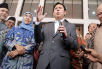 Ketua DPD RI, Sultan B Najamudin (dua dari kanan).