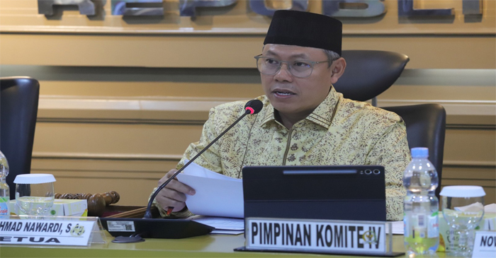 Ketua Komite IV DPD RI, Ahmad Nawardi.