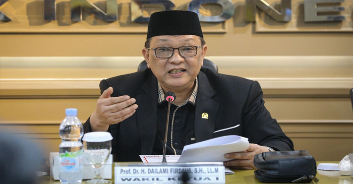 Wakil Ketua Komite III DPD RI, Dailami Firdaus.