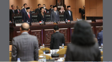 Suasana Sidang Paripurna DPD RI ke-15.