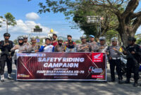 Dalam menyambut Bulan Bhayangkara, Astra Motor NTB dan Satlantas Polres Lobar menggelar Safety Riding Campaign.