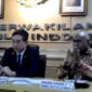 Ketua BKSP DPD RI, Gusti Farid Hasan Aman saat saat Rapat Kerja secara virtual, Jakarta, Kamis (28/8/2025).
