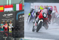 Pebalap binaan PT Astra Honda Motor (AHM), M Kiandra Ramadhipa berhasil cetak sejarah untuk Indonesia, tampil memukau dalam gelaran FIM JuniorGP World Championship yang berlangsung di Sirkuit Magny-Cours, Prancis, pada 5-6 Juli 2025.