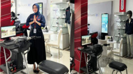Alat simulator berkendara yang telah disesuaikan dengan kondisi lalu lintas dan regulasi di Indonesia.