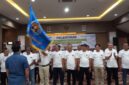 Suasana pengukuhan Pengurus PWI NTB periode 2025-2030.