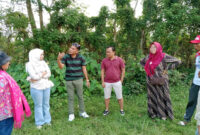 Syamsuriansyah saat berkunjung ke Desa Perampuan pada Minggu (24/8/2025).