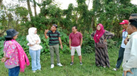 Syamsuriansyah saat berkunjung ke Desa Perampuan pada Minggu (24/8/2025).