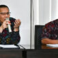 Wabup Lotim, HM Edwin Hadiwijaya (kiri) bersama Kadis Koperasi dan UKM, M Irwan (kanan).
