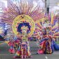 Penampilan salah satu kesenian di Jember Festival Carnaval (JFC). 