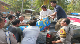 Ini jasad korban lansia yang ditemukan wisatawan asing di Pantai Melase Batu Layar.