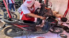 Segera cek komponen ini ketika motor kerendam banjir.
