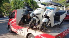 Ini motor listrik Honda.