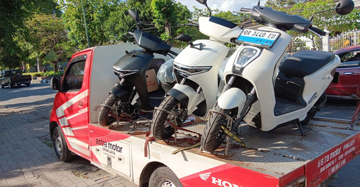 Ini motor listrik Honda.