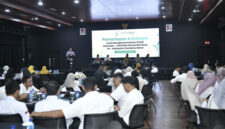 Bank NTB Syariah saat mengadakan kegiatan Evaluasi Penggunaan Aplikasi Siskeudes yang diikuti oleh Pemkab Sumbawa Barat, di Kantor Pusat Bank NTB Syariah.