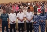 Pose bersama usai kegiatan Sosialisasi dan Monitoring Program MBG yang digelar oleh DPD APJI NTB bersama Pemprov NTB, di Ballroom Hotel Lombok Raya Mataram, Rabu (6/8/2025).