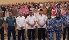 Pose bersama usai kegiatan Sosialisasi dan Monitoring Program MBG yang digelar oleh DPD APJI NTB bersama Pemprov NTB, di Ballroom Hotel Lombok Raya Mataram, Rabu (6/8/2025).
