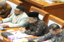 Suasana rapat kerja Komite III DPD RI bersama Komisi VIII DPR RI membahas RUU Perubahan Ketiga atas UU No.8 Tahun 2019 tentang Penyelenggaraan Ibadah Haji dan Umrah.