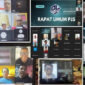 Suasana Rapat Umum PJS melalui virtual zoom meeting.