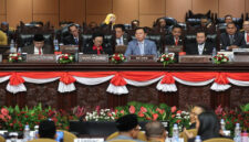 Suasana Sidang Paripurna ke-16 DPD RI, di Gedung Nusantara V, Kompleks Parlemen Senayan Jakarta, Kamis (14/8/2025).